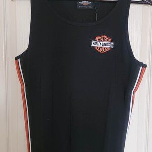 HD Womens Sider Stripe Sleeveless Tank